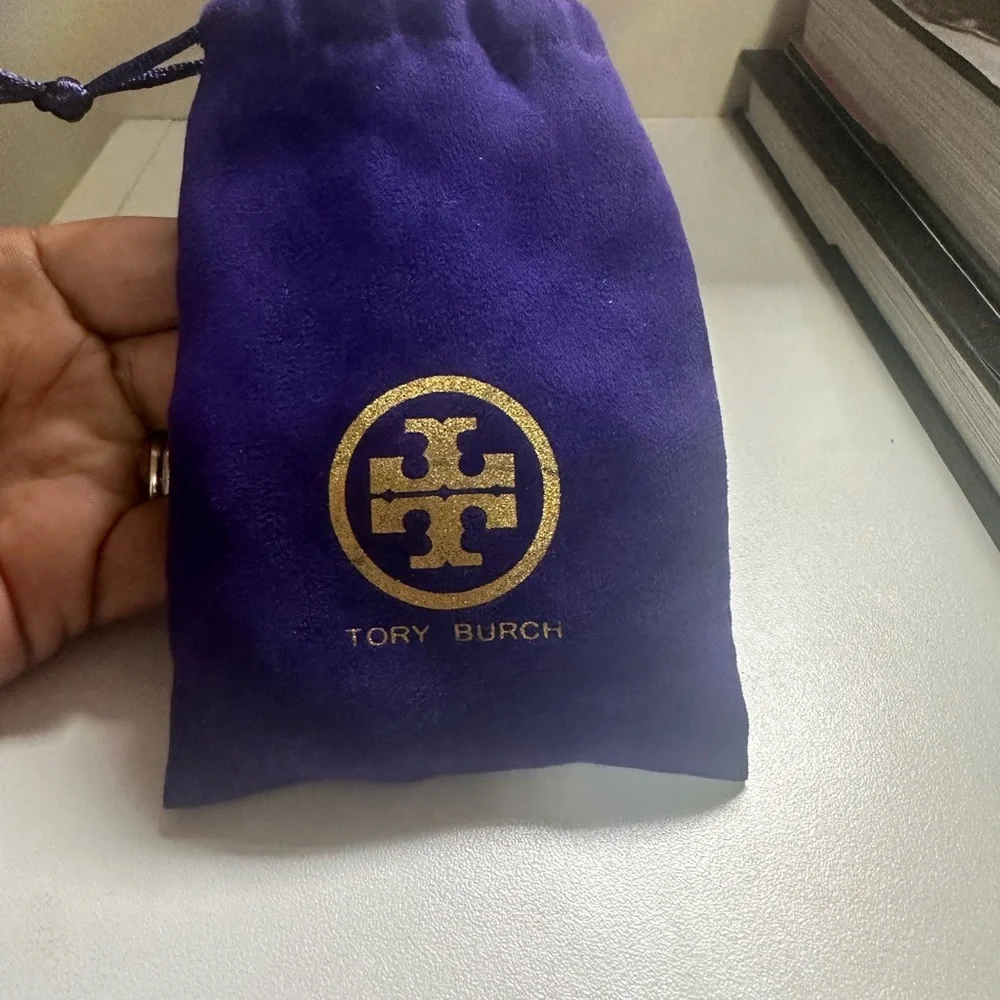 Tory Burch Gold Miller Pave Cuff - Picture 7 of 7